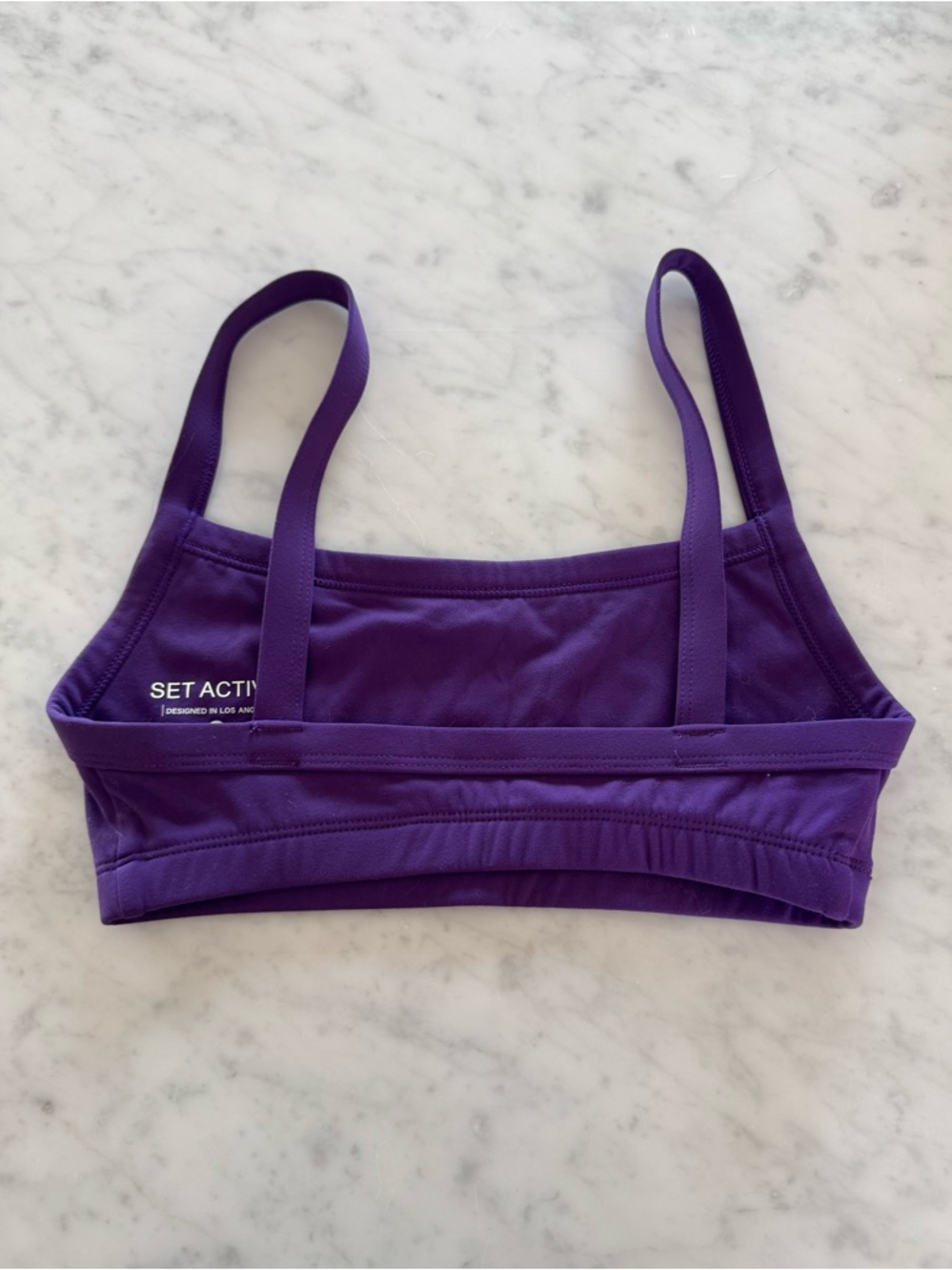 set active purple sport body bra - Picture 2 of 3